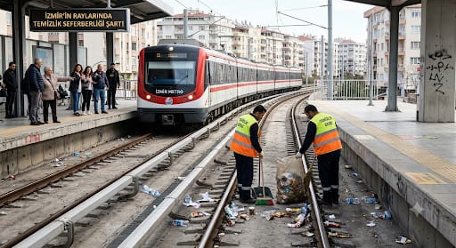 İzmir’in Raylarında Temizlik Seferberliği Şart!