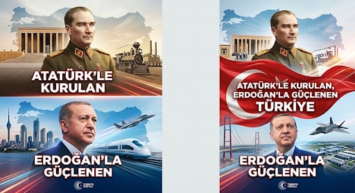 Atatürk’le Kurulan, Erdoğan’la Güçlenen Türkiye