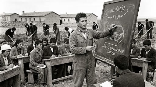 Köy Enstitülü Genç Bir Öğretmen