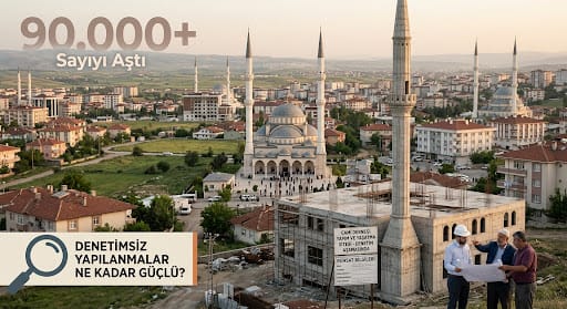 Cami Sayısı 90 Bini Aştı; Peki Denetimsiz Yapılanmalar Ne Kadar Güçlü?