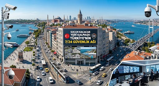 Suçun Kaçacak Yeri Kalmadı: Türkiye’nin 7/24 Güvenlik Ağı!