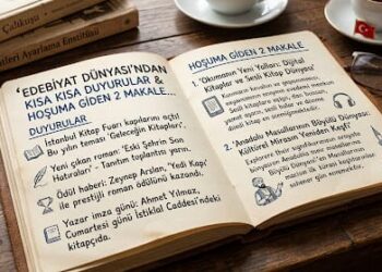 Edebiyat Dünyası’ndan Kısa Kısa Duyurular ve Hoşuma Giden 2 Makale…